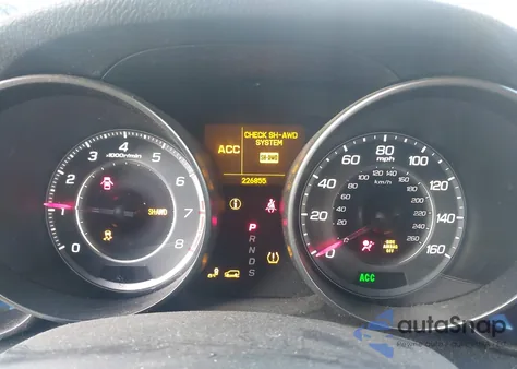 2011 Acura Mdx Advance Package from USA, damaged, VIN 2HNYD2H5XBH536000